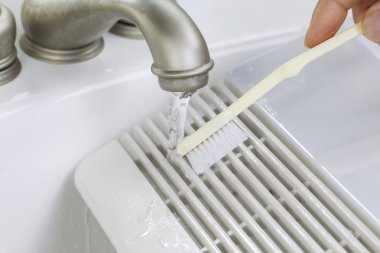el fan havalandırma kapak lavabo temizlik