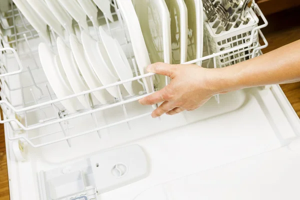 Dishwasher ready for use — Stock Photo, Image