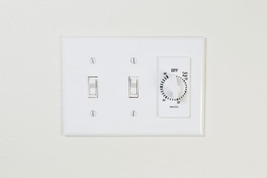 ışık ve fan banyo için geçiş 