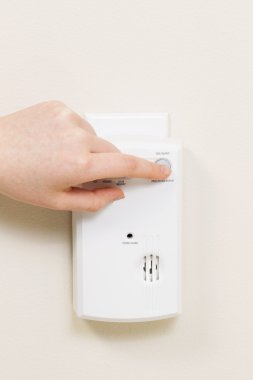 Home Alarm Detector for Carbon Monoxide Gas  clipart