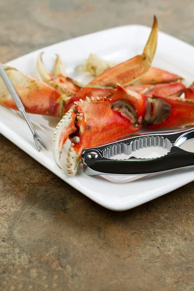 Caranguejo cozido pronto para comer — Fotografia de Stock