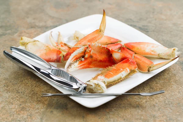 Große Krabbenkralle frisch gekocht — Stockfoto