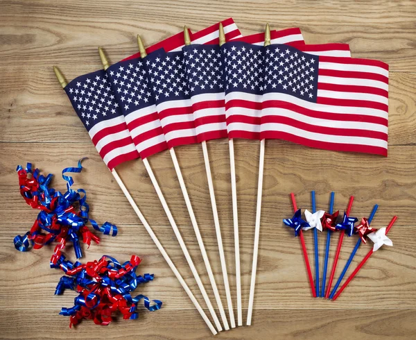 Fourth of July Celebration Items for the Holiday — Stock Photo, Image