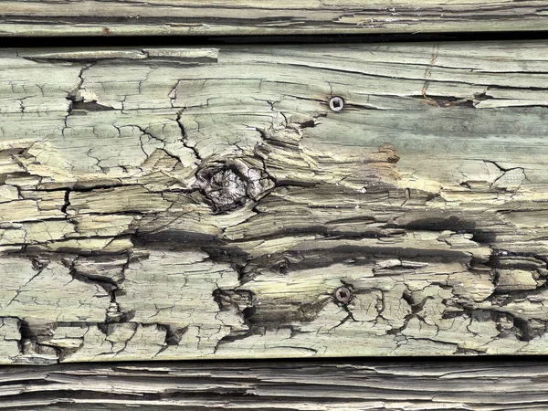 Texture Extérieure Bois Extrêmement Altérée Montrant Des Signes Stress Majeur — Photo