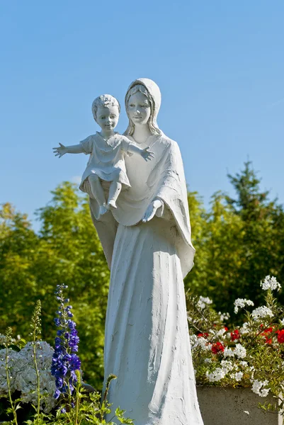 Santa María con Jesús — Foto de Stock