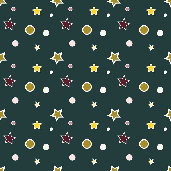 Estrellas de Navidad — Vector de stock