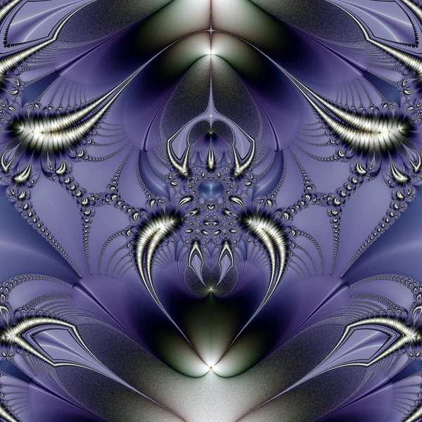 Фиолетовый орнамент — стоковое фото