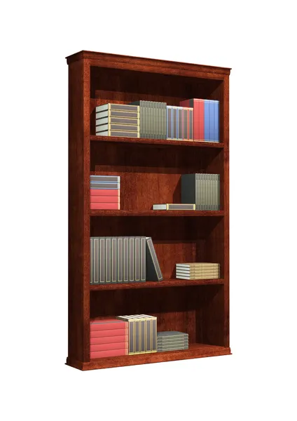 Bookcase — Stock fotografie