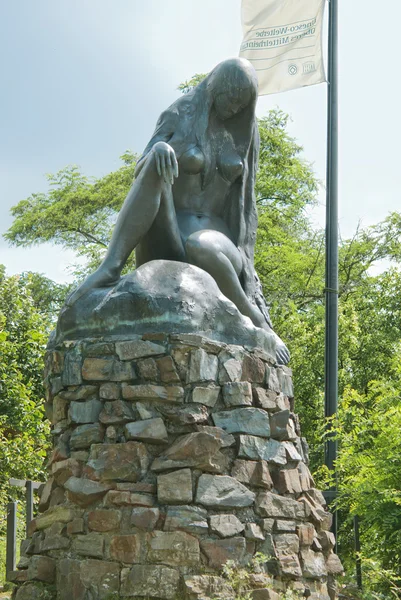Statue von Lorelei — Stockfoto