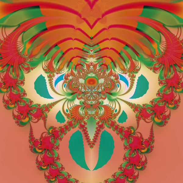 빨강 올빼미 — 스톡 사진