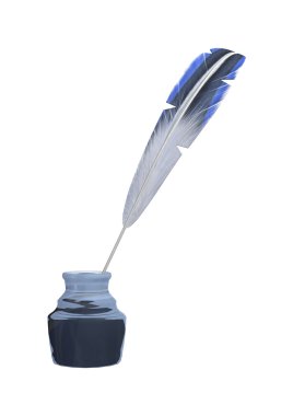 Quill'in ve inkpot