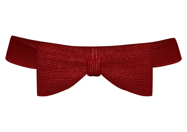 Classic Red Bowtie — Stock Photo, Image
