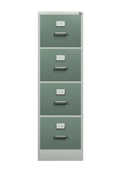 Filing Cabinet — Stock Photo, Image