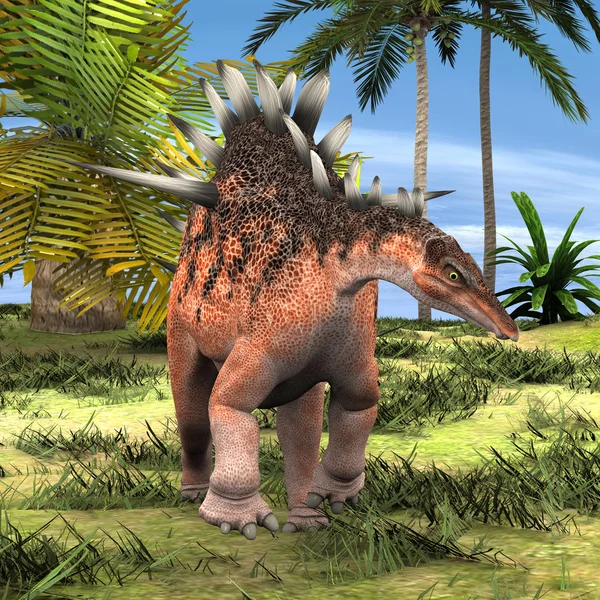 Dinosauro Kentrosaurus — Foto Stock