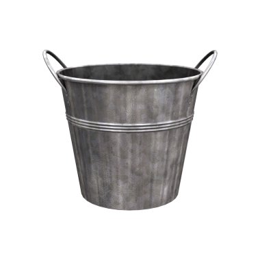 boş metal kova