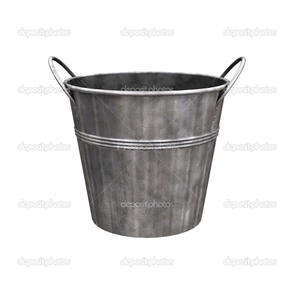 Empty Metal Bucket