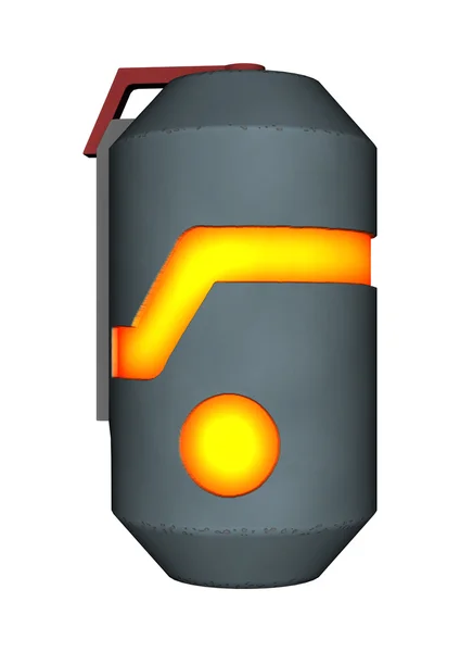 Sci-Fi Thermal Detonator — Stockfoto