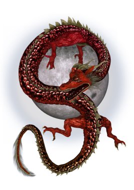 Kırmızı Doğu dragon
