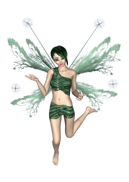 Flying Fairy Butterfly — Stock Photo, Image