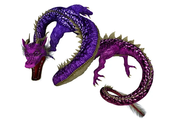 Purple Dragon — Stockfoto