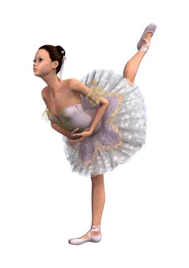 kadın bale dansçısı Arabesk