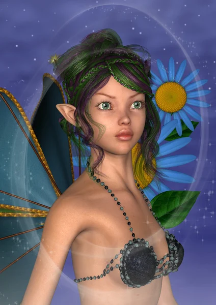 Бабочка-фея — стоковое фото