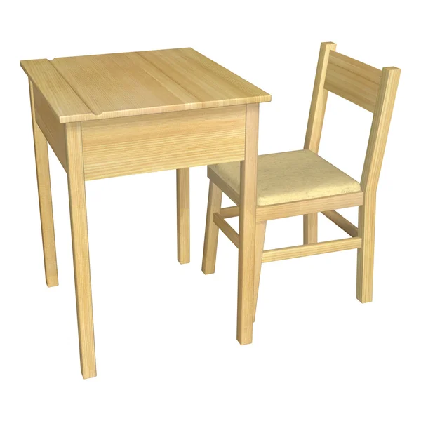 Table et chaise — Photo