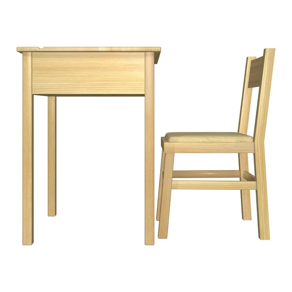 Table and Chair — Stock Photo, Image