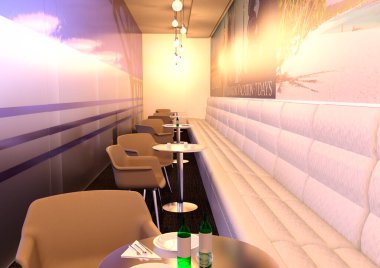 Havaalanı içinin 3B görüntülemesi