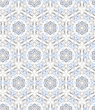 Çiçeksiz desen, vektör