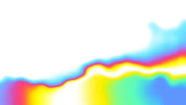 Sfondo olografico iridescente astratto, gradiente di maglia vettoriale — Vettoriale Stock