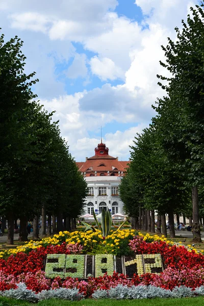 Karlovy Vary'da Bahçe — Stok fotoğraf