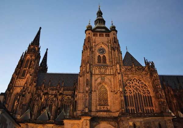 Veitsdom in Prag — Stockfoto