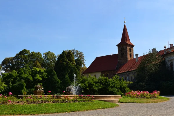 Pruhonice Palace, Czech Republic — Stock Photo, Image