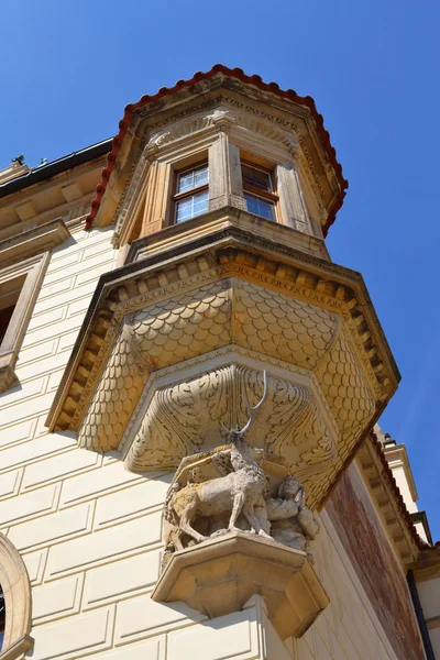 Detail of Pruhonice Castle, Czech Republic — Stock Photo, Image