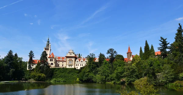 Pruhonice palace, Tsjechië — Stockfoto