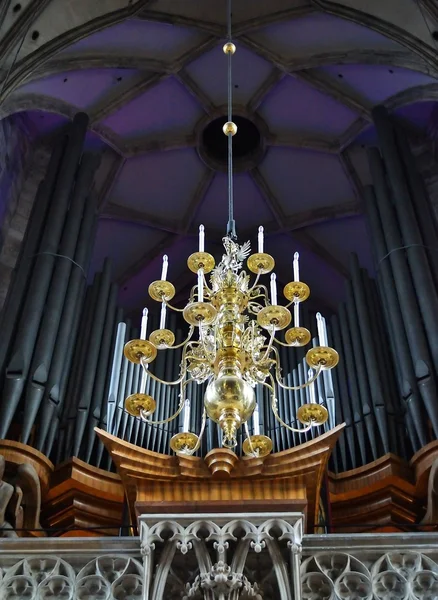 Uvnitř katedrály Stephansdom Vídeň, Rakousko — Stock fotografie