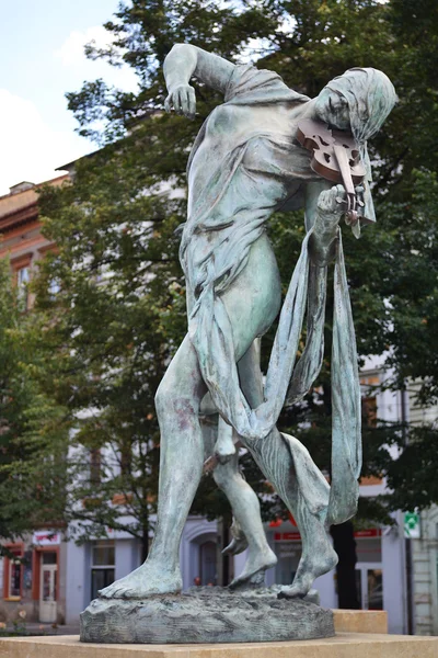 Beautiful statue in Prague — Stock Photo, Image