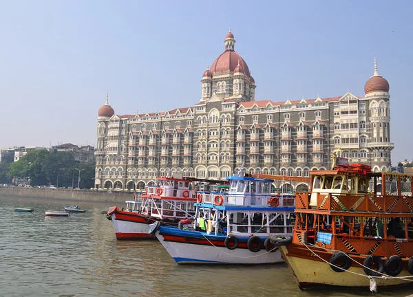 Taj mahal hotel, mumbai, indien — Stockfoto