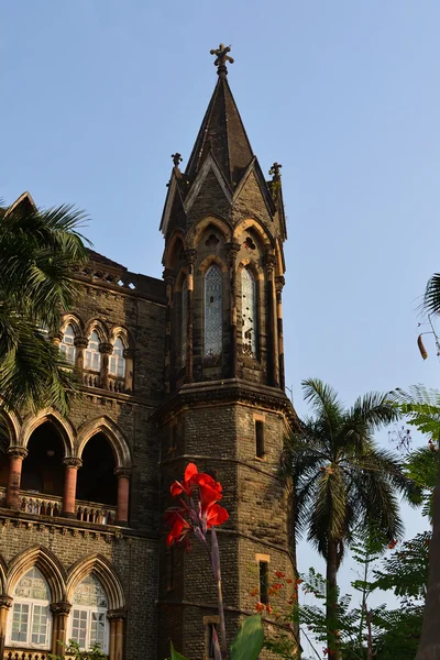 Detail budovy univerzity Bombaj — Stock fotografie