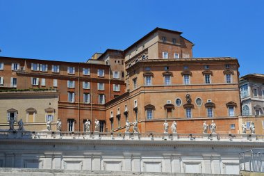 binalar piazza san pietro, Vatikan, İtalya