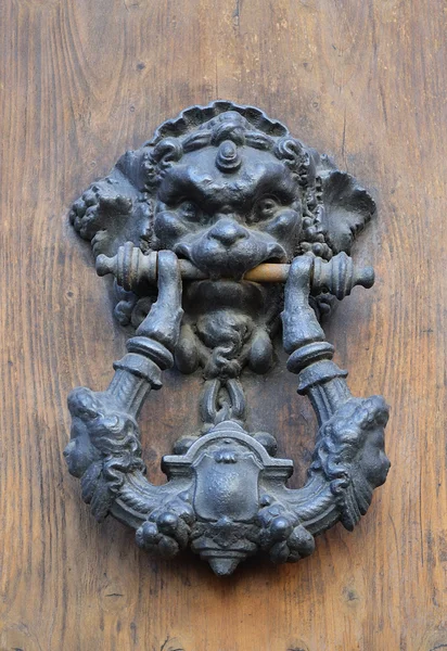 Poignée de porte antique décorative — Photo