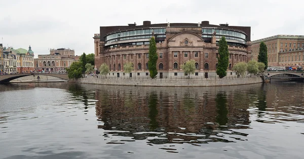 Riksdag building at Helgeandsholmen — Stock Photo, Image