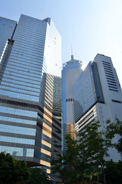 香港的现代化建筑物 — 图库照片