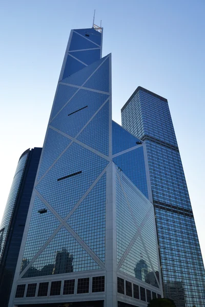 Edifícios modernos em hong kong — Fotografia de Stock