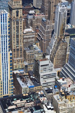 New york şehri kuş bakışı