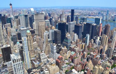 New york şehri kuş bakışı