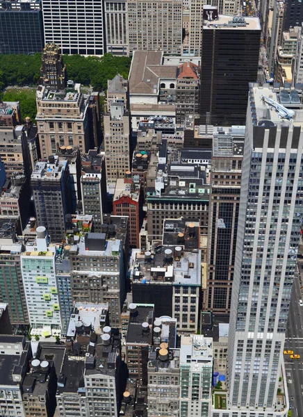 New York City bird's eye view — Stock Photo, Image