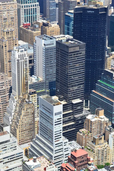 Vista de pájaro de Nueva York Imagen de archivo