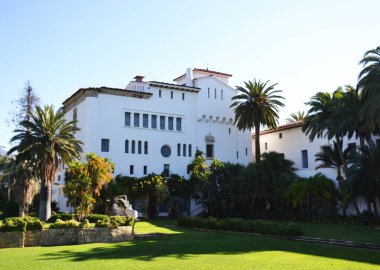 Santa Barbara, Kaliforniya 'daki tarihi adliye sarayı